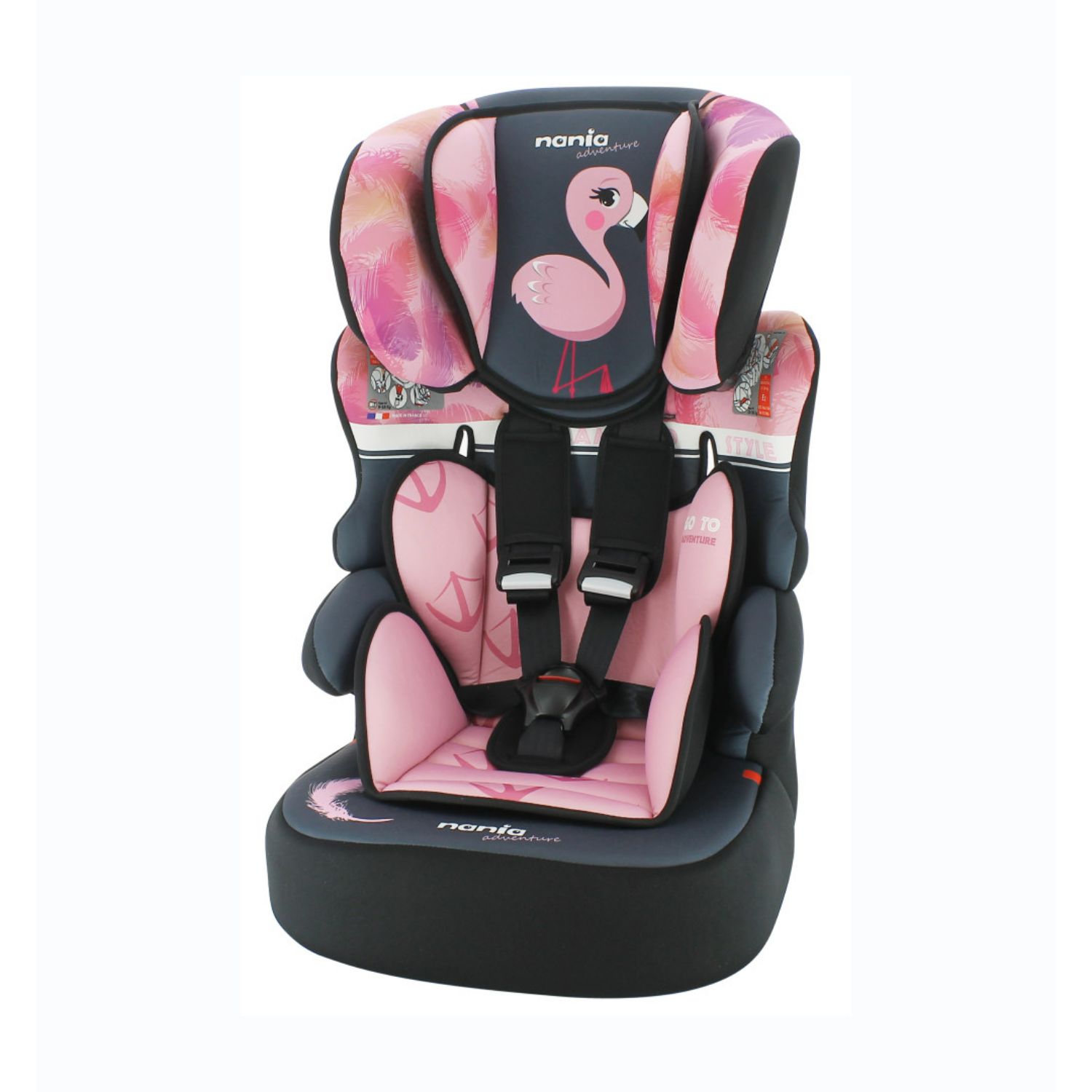 Nania a-s Beline 1/2/3 (9-36kg) Flamingo | AKSA
