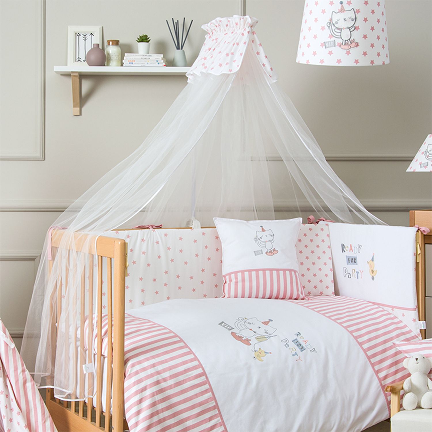 Funna baby punjena posteljina Luna prince