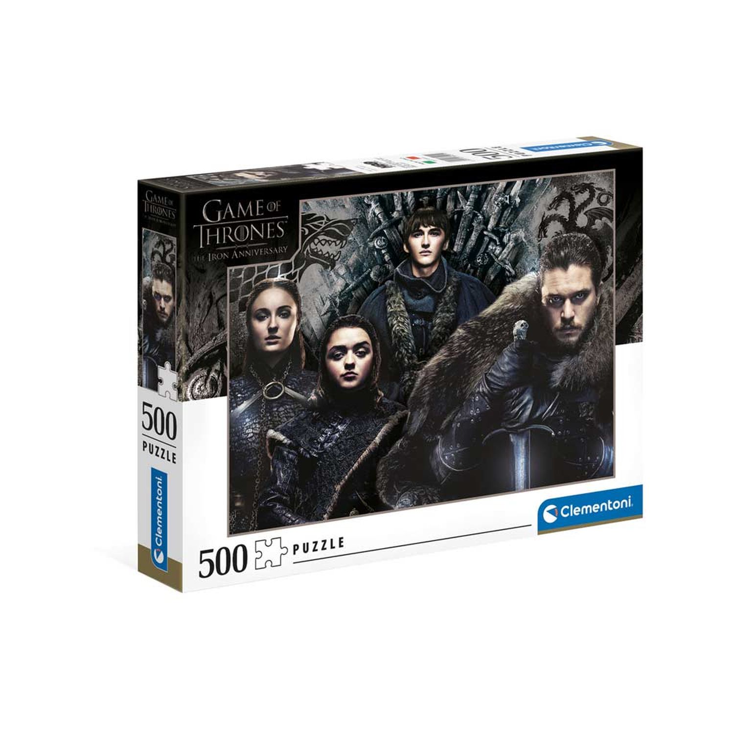 Clementoni puzzle 500 game of thrones