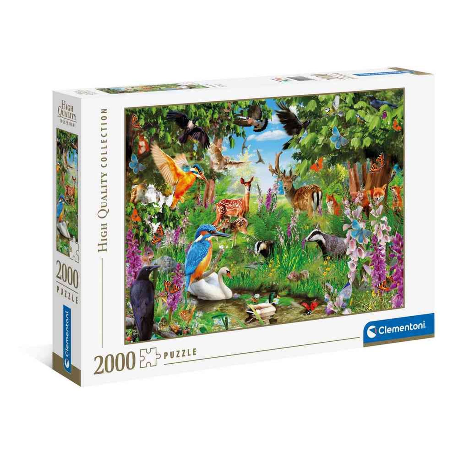 Clementoni puzzle 2000 hqc fantastic forest