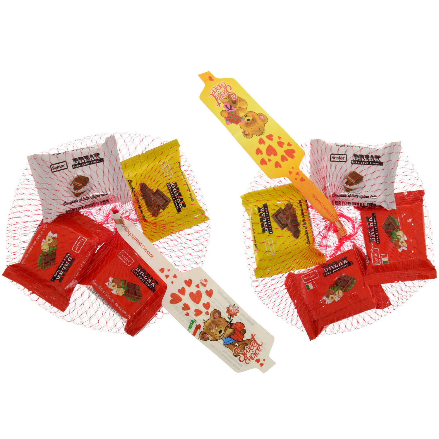 Sweet choice uskršnja mreža mini break 65g