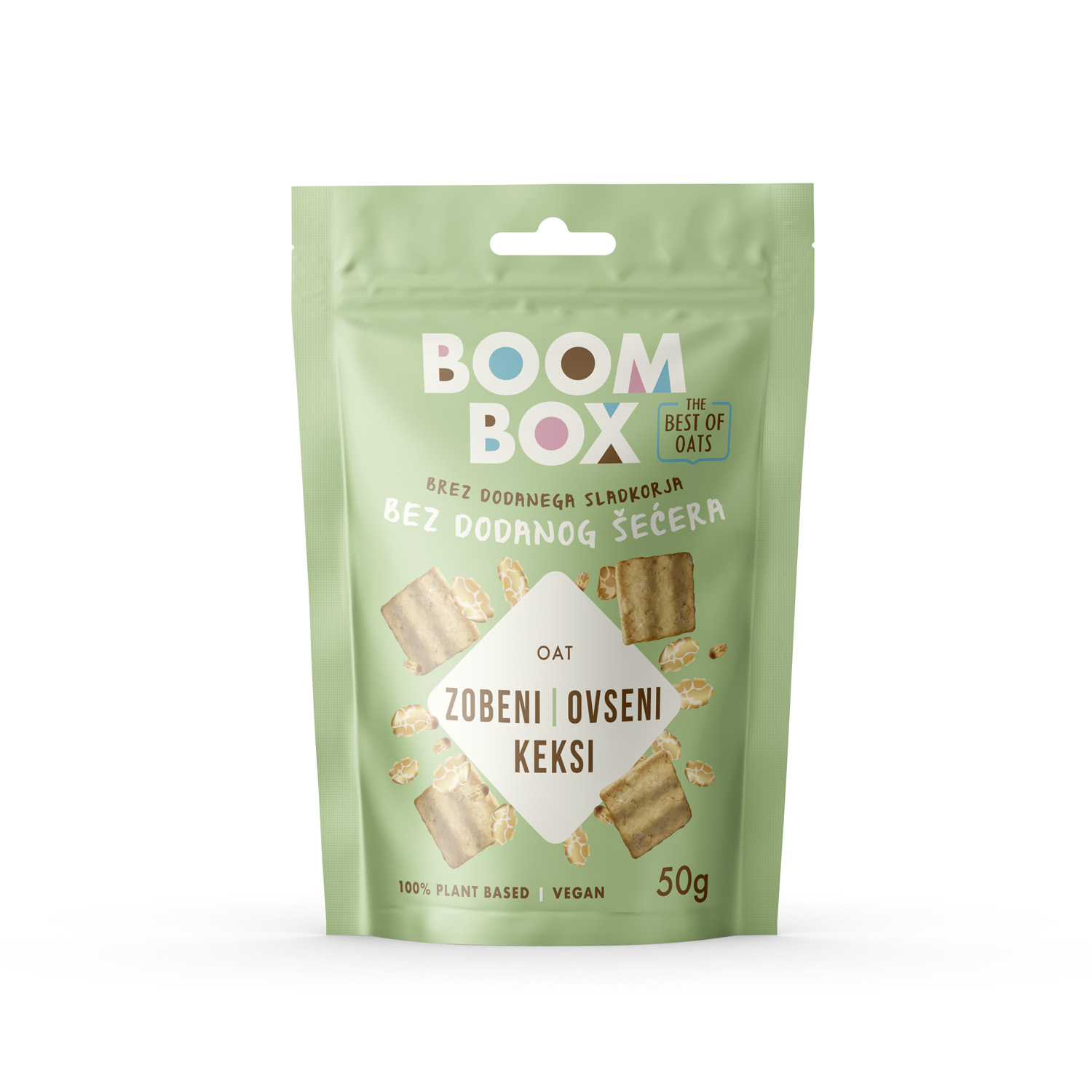 Boom Box ovseni keks original, 50g