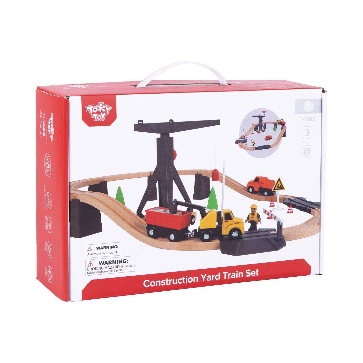 Tooky toy igračka set sa vozovima