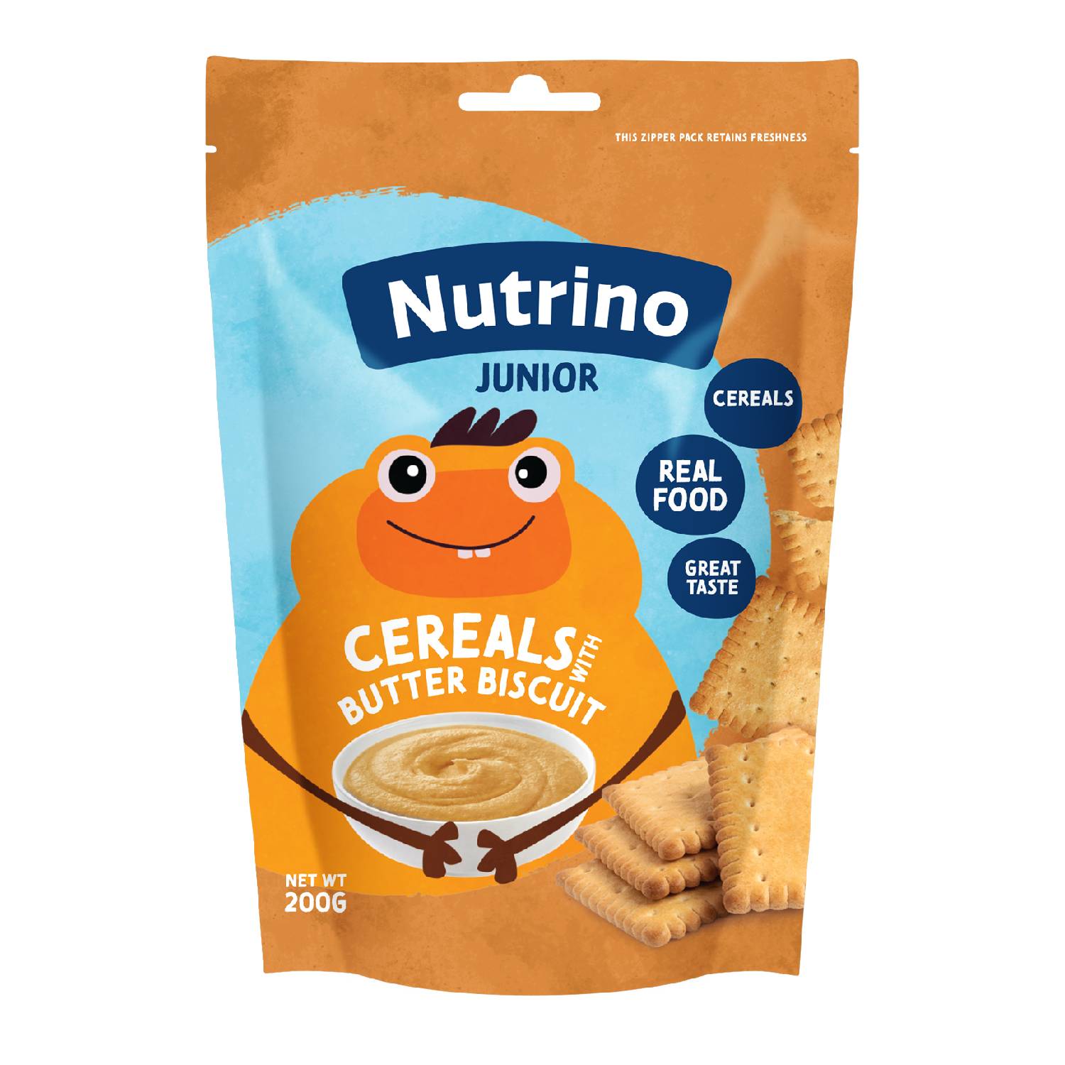 Nutrino kids instant kaša pšenica sa keksom 200g