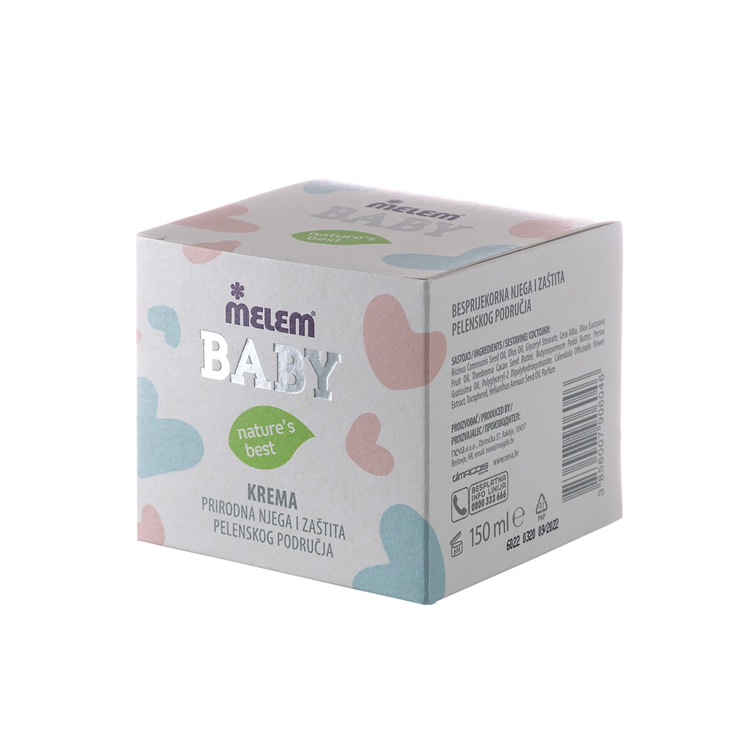 Melem baby krema za pelensku regiju 150ml