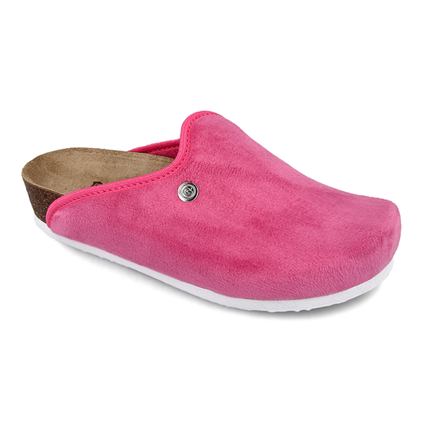 Grubin caki Ž klompa pliš classic pink 42 1573660 