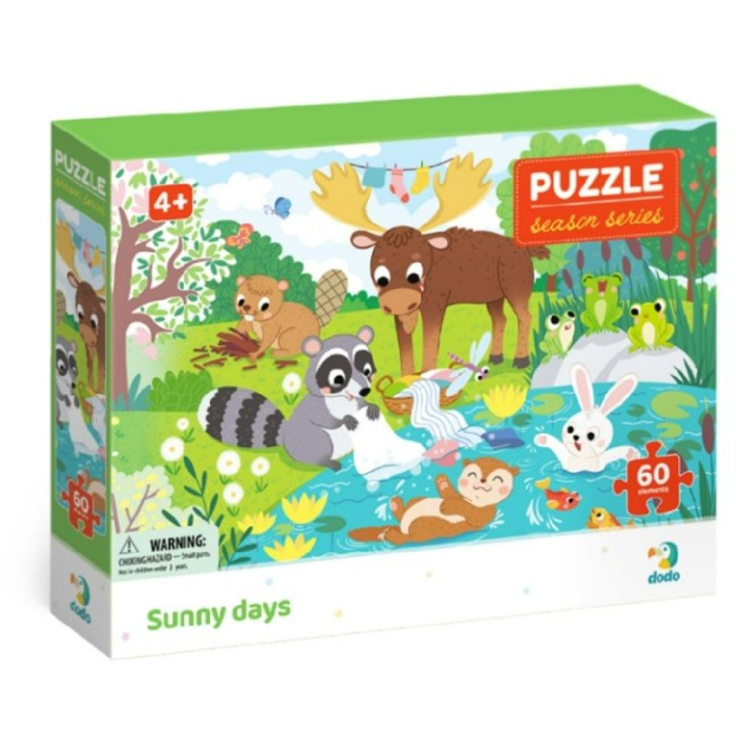 Dodo puzzle sunčani dani, 60 komada