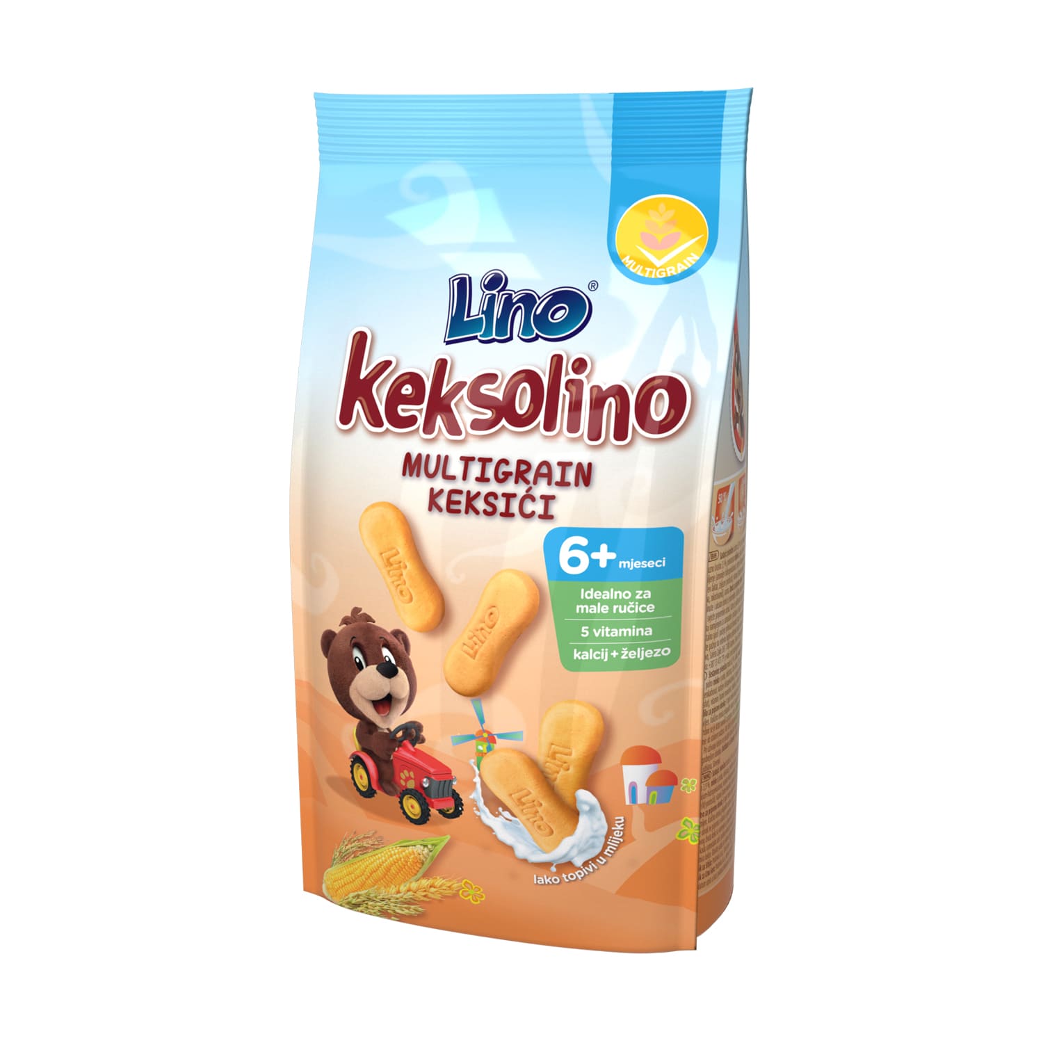 Lino keksolino multigrain keksić 140g