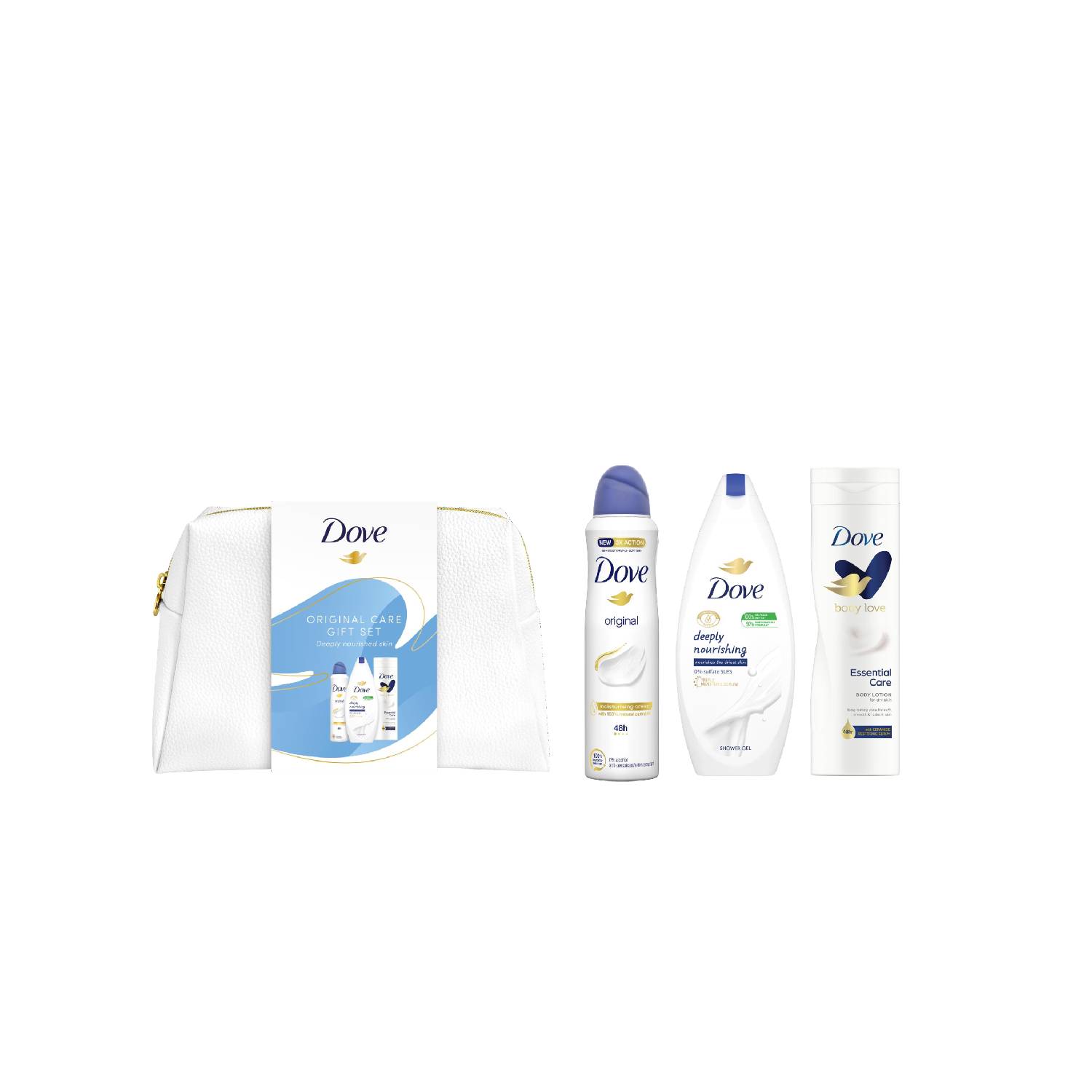 Dove torba Original (gel za tuširanje+losion+deo)