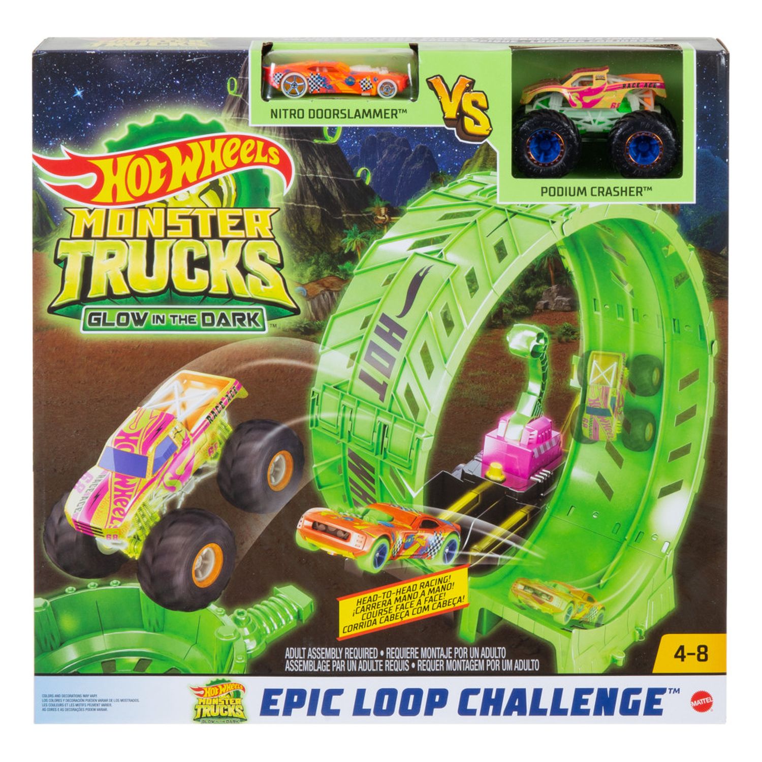 Hw Monster Truck Svetleca Staza