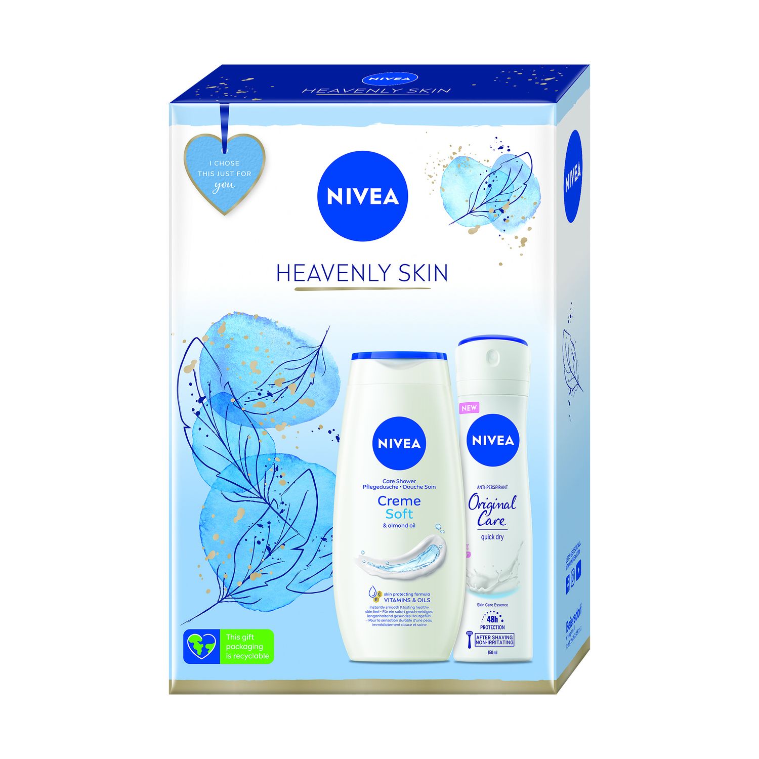 Nivea ženski set, poklon kutija original care