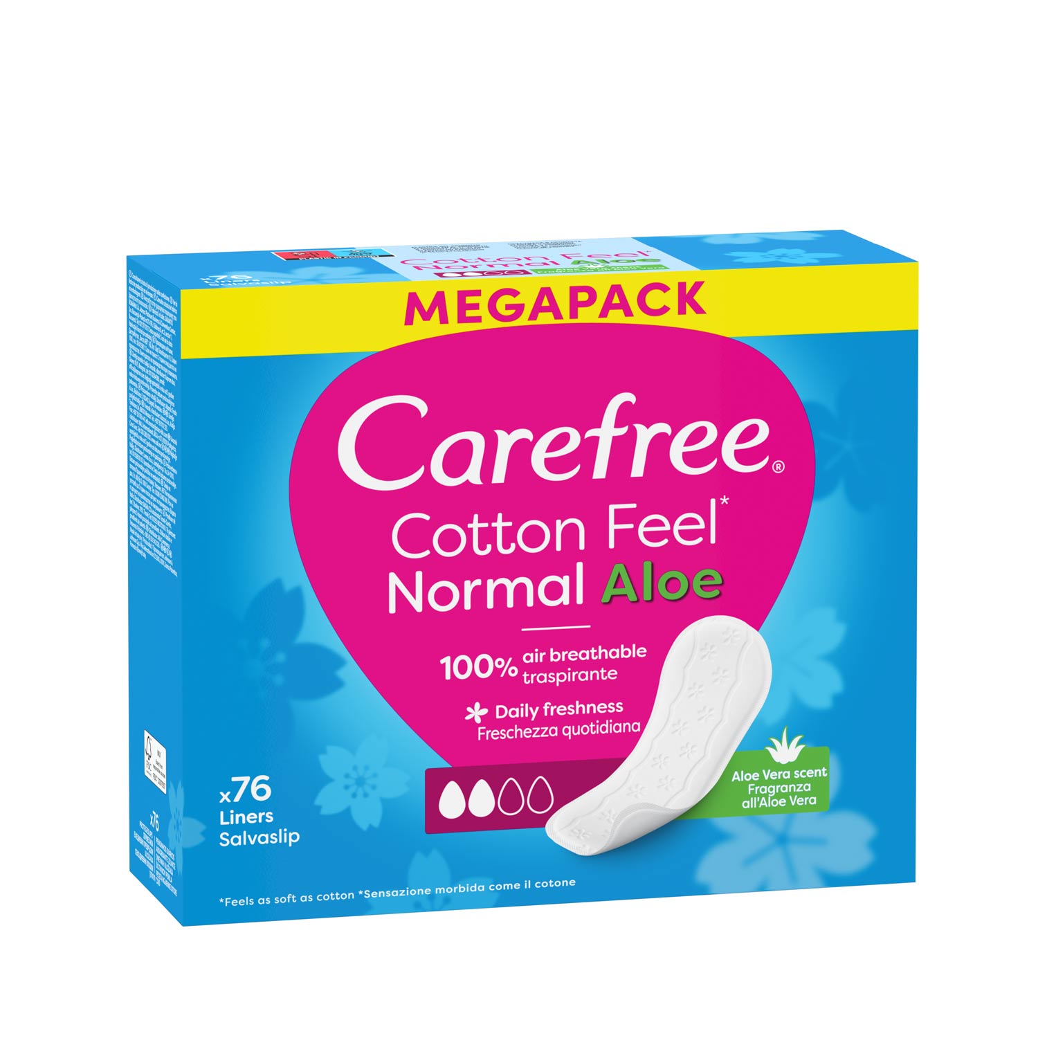 Carefree Dnevni Ulošci Aloe Vera 76 Kom