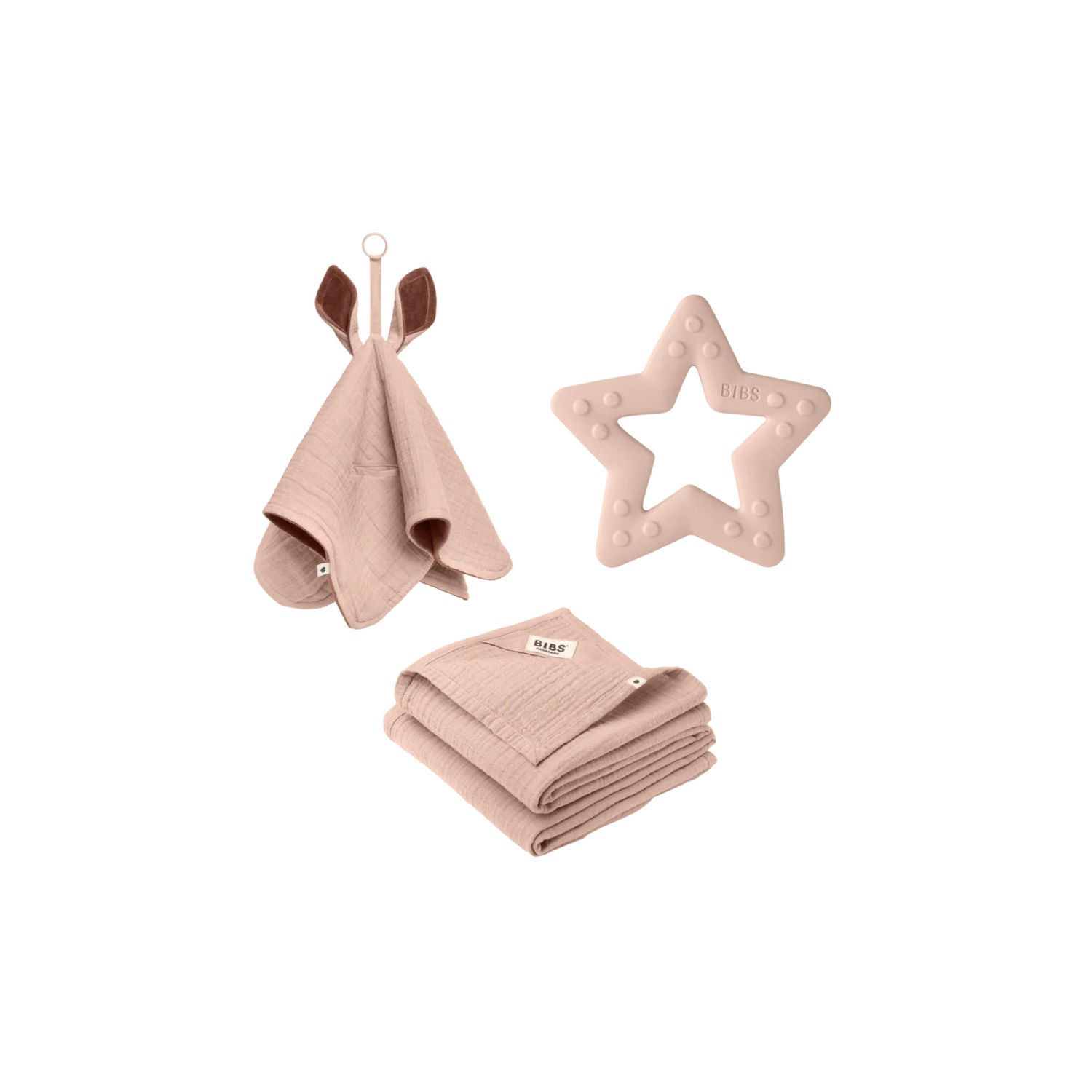 Bibs poklon set za bebe, Blush