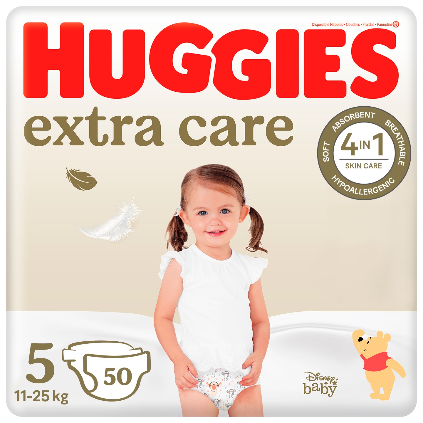 Huggies pelene extra care mega 5 15-22kg 50kom 