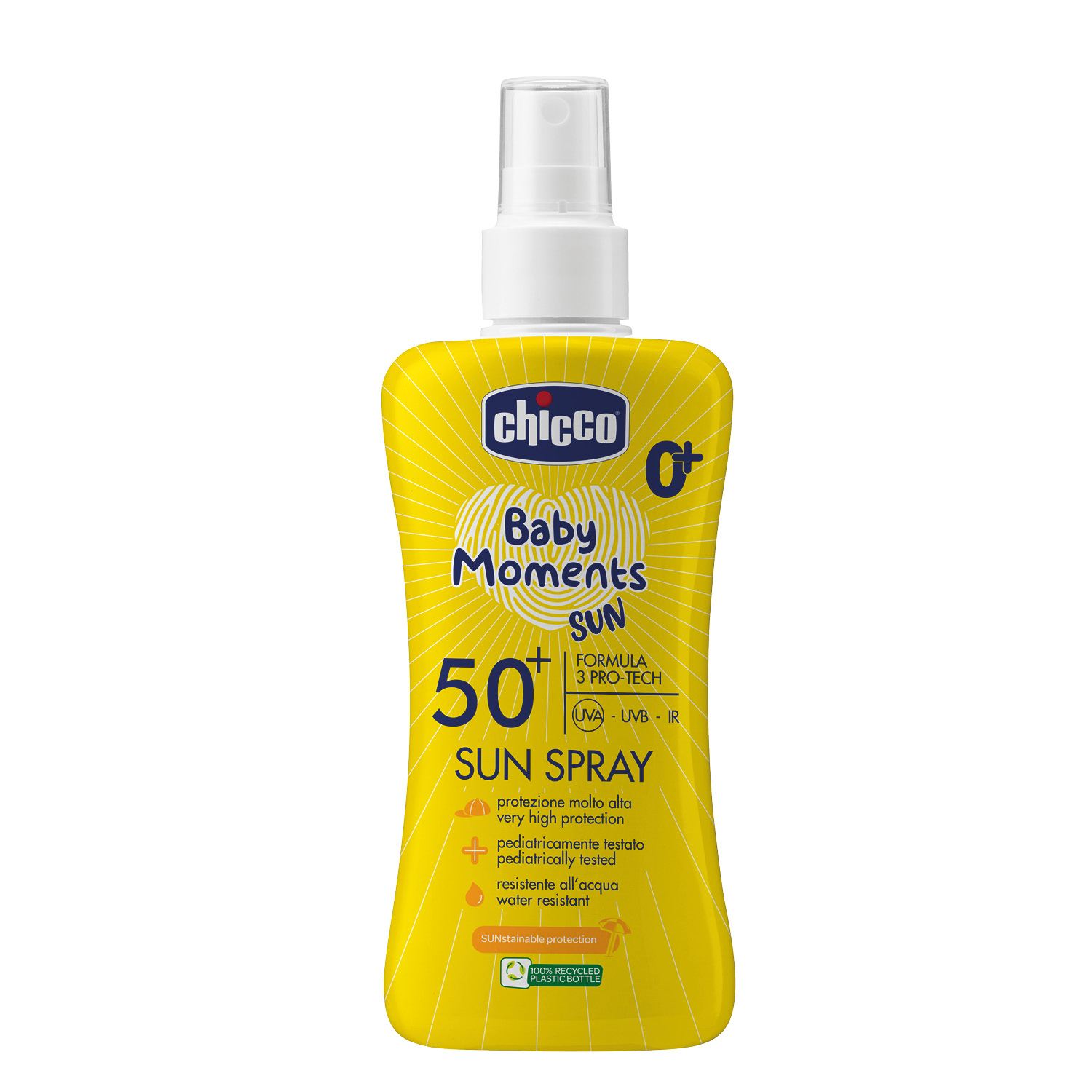 Chicco sprej za sunčanje SPF50+, 150ml