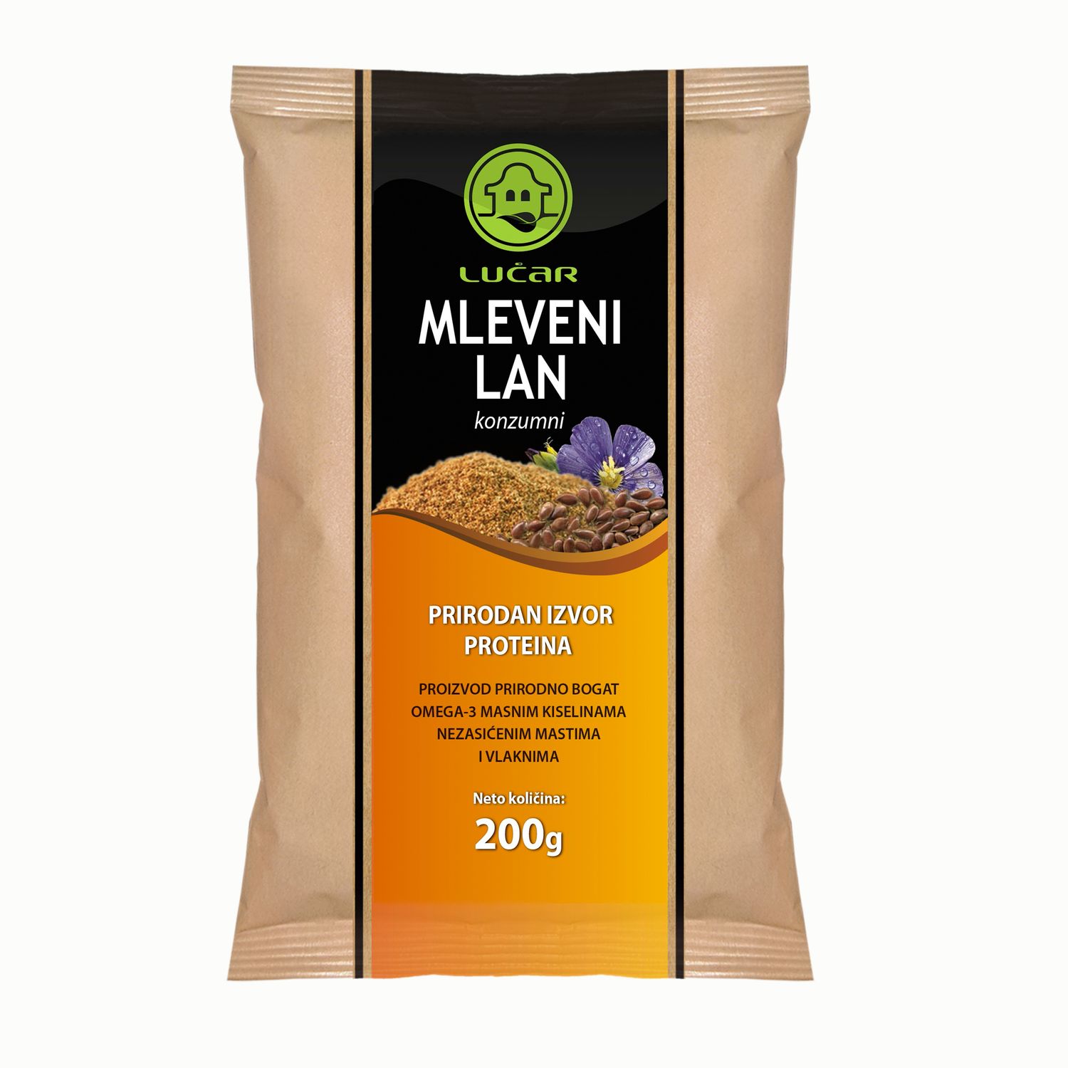 Lučar mleveni lan 200g