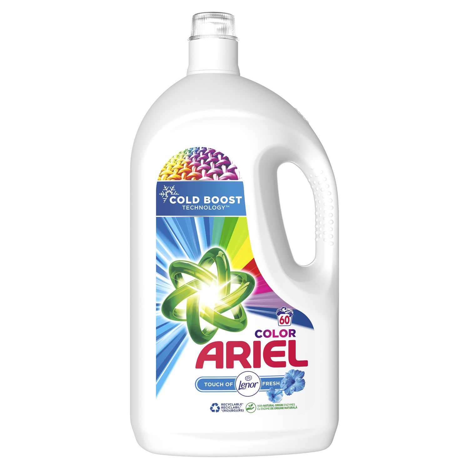 Ariel tecni deterdz.touch of Lenor 60 Pranja 3.3l