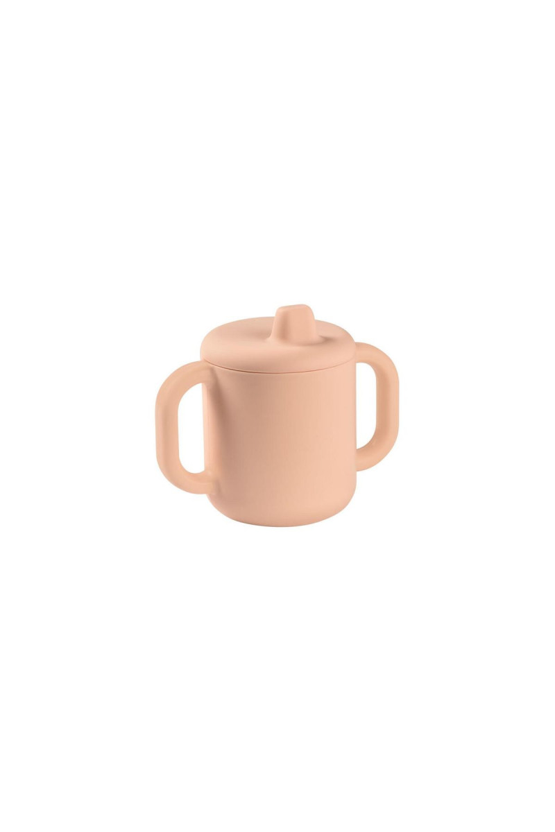 Beaba silikonska šolja za učenje 300ml, pink