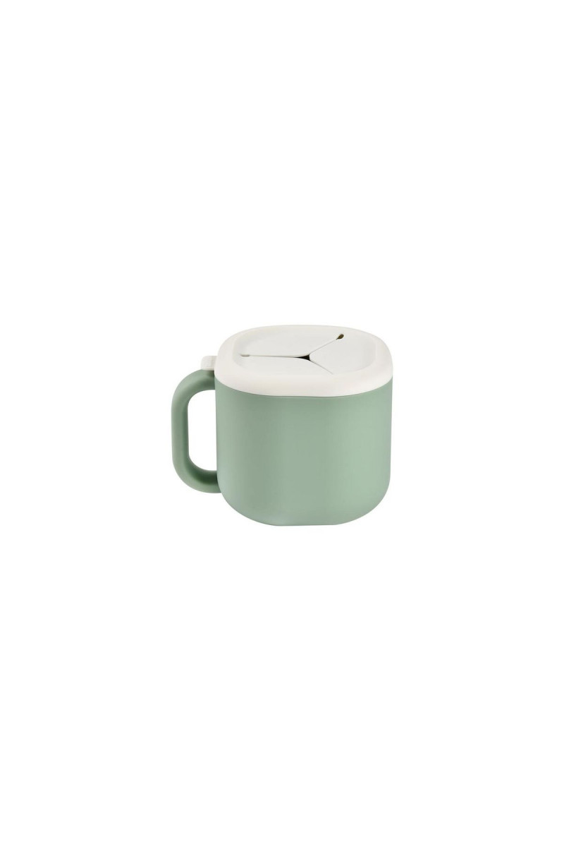 Beaba silikonska šolja za grickalice, sage green 