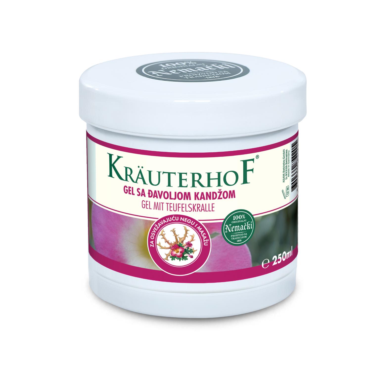 Krauterhof Gel od davolje kandze 250ml new 