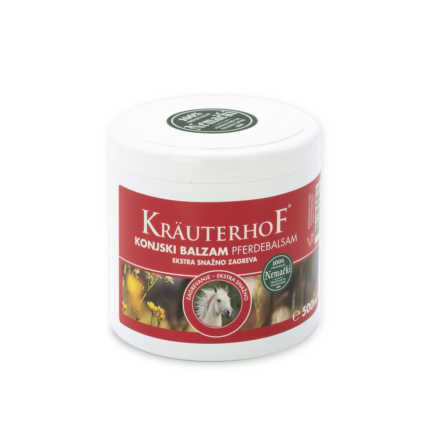 Krauterhof Konjski bal.sa ef.topl.eks.jak500ml new