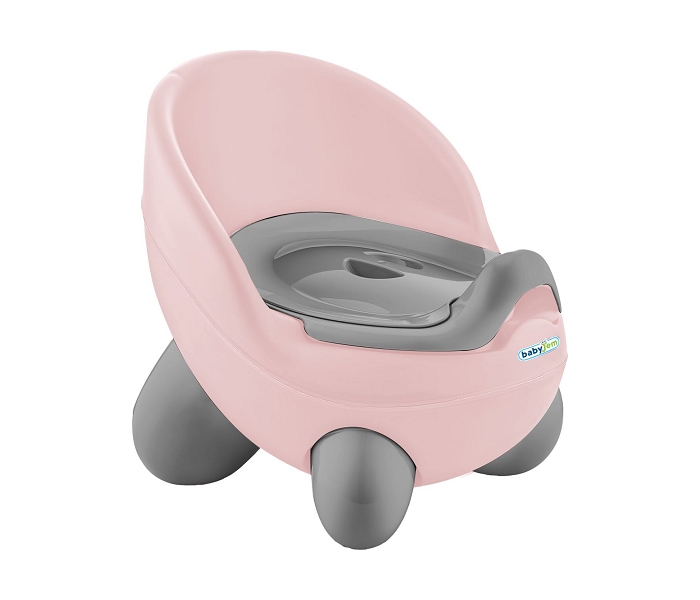 Babyjem noša potty pink/siva 