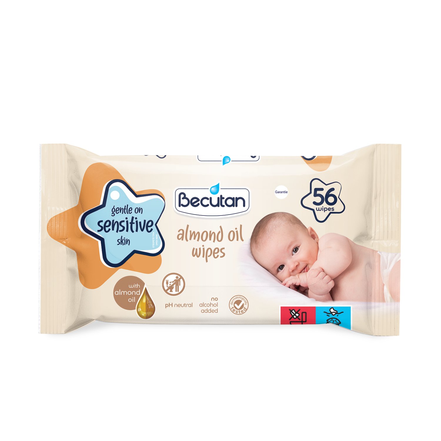 Becutan baby vlažne maramice 56kom