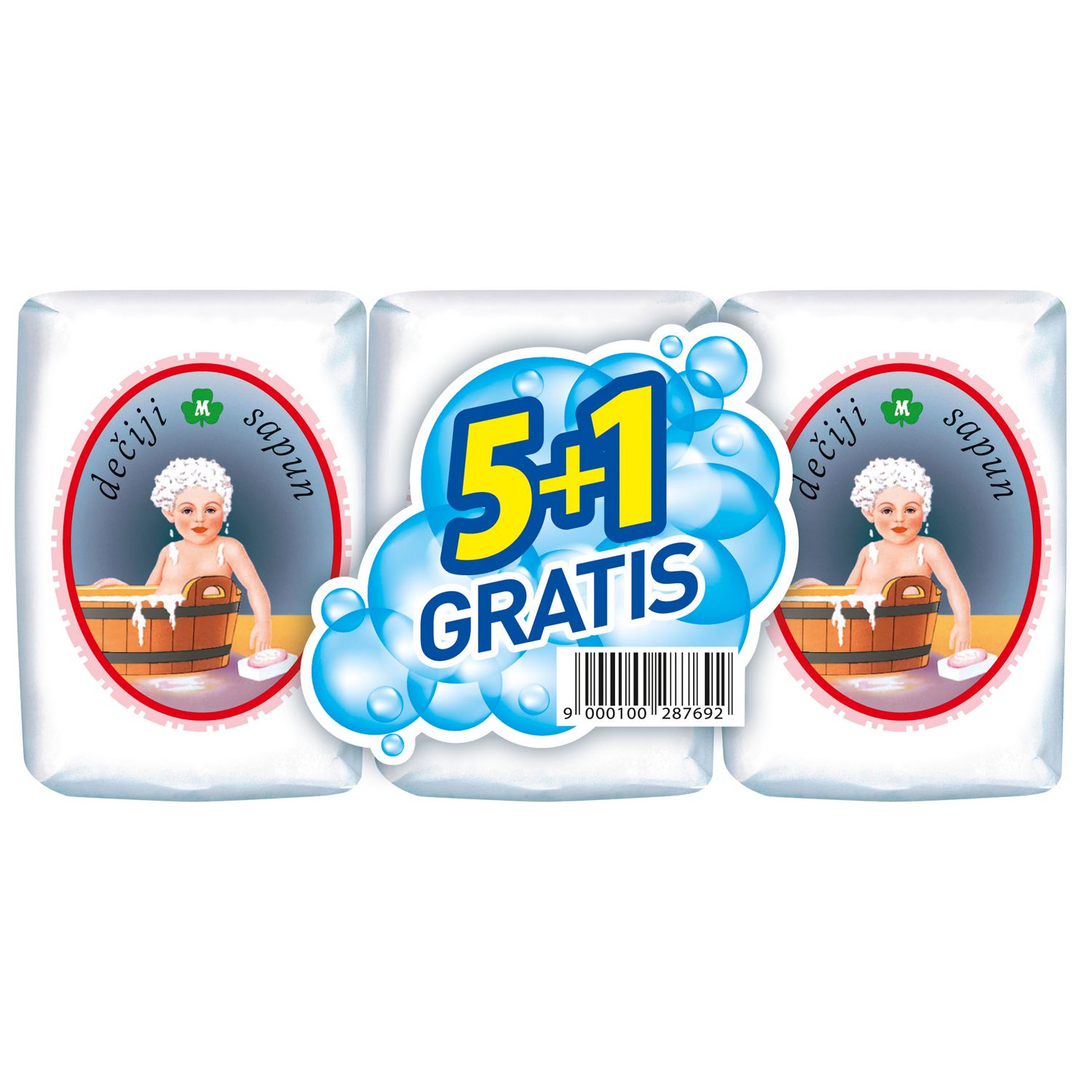Merima dečiji sapun 5+1 pakovanje