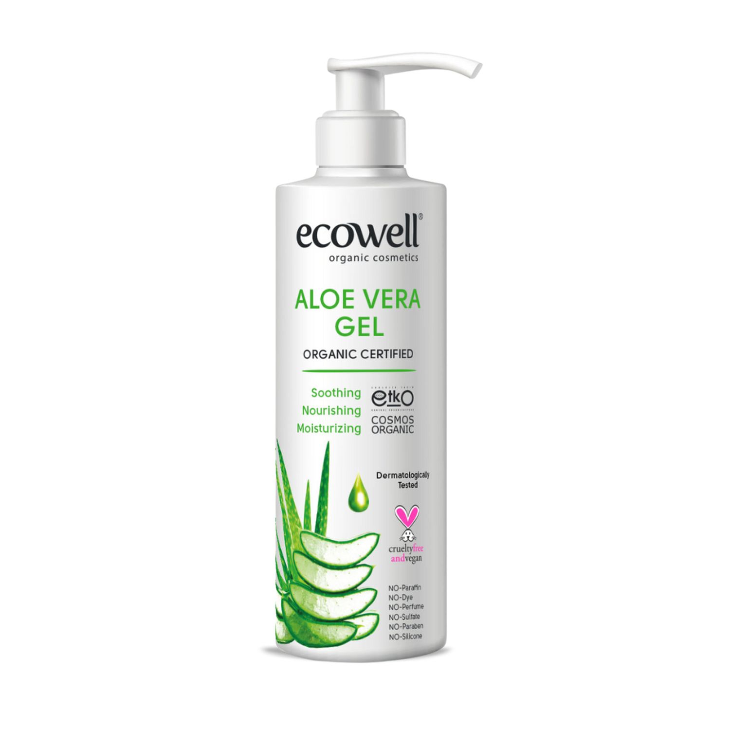 Ecowell Organski Aloe Vera gel 200 ml