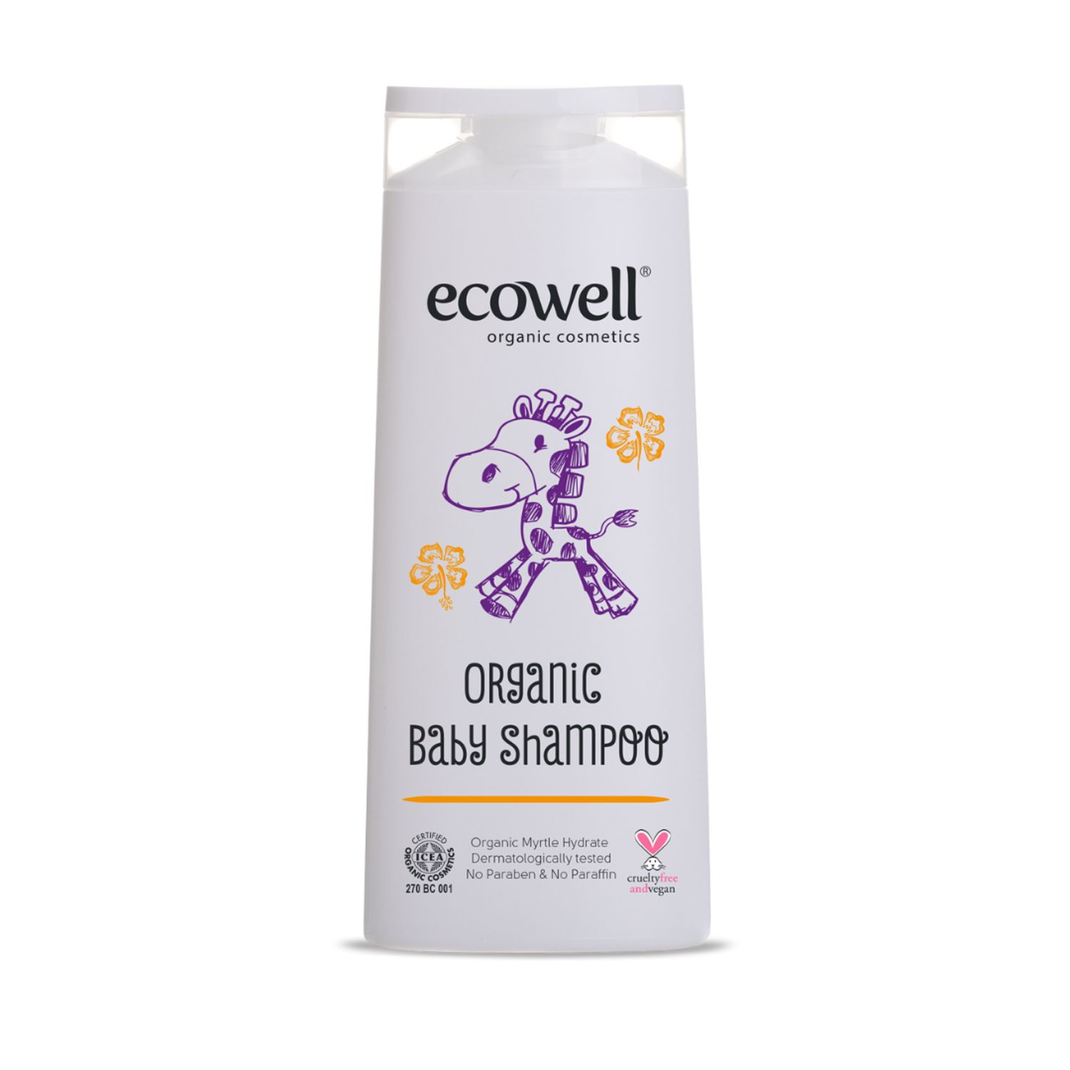 Ecowell Organski šampon za bebe 300 ml 