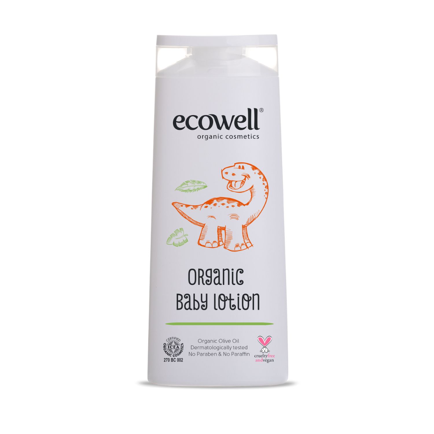 Ecowell Organski losion za bebe 300 ml AKSA