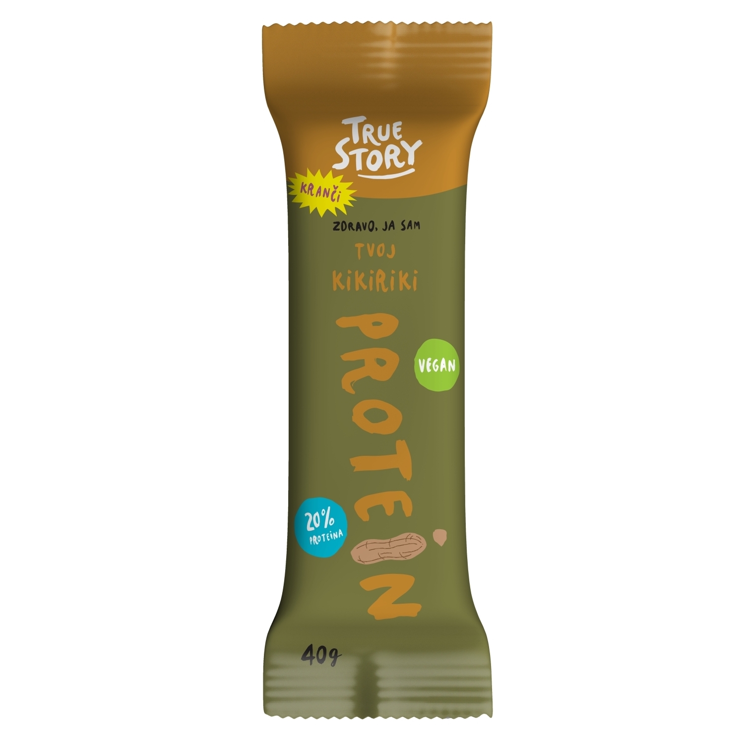 True story Tvoj bar - Kikiriki protein - 40g