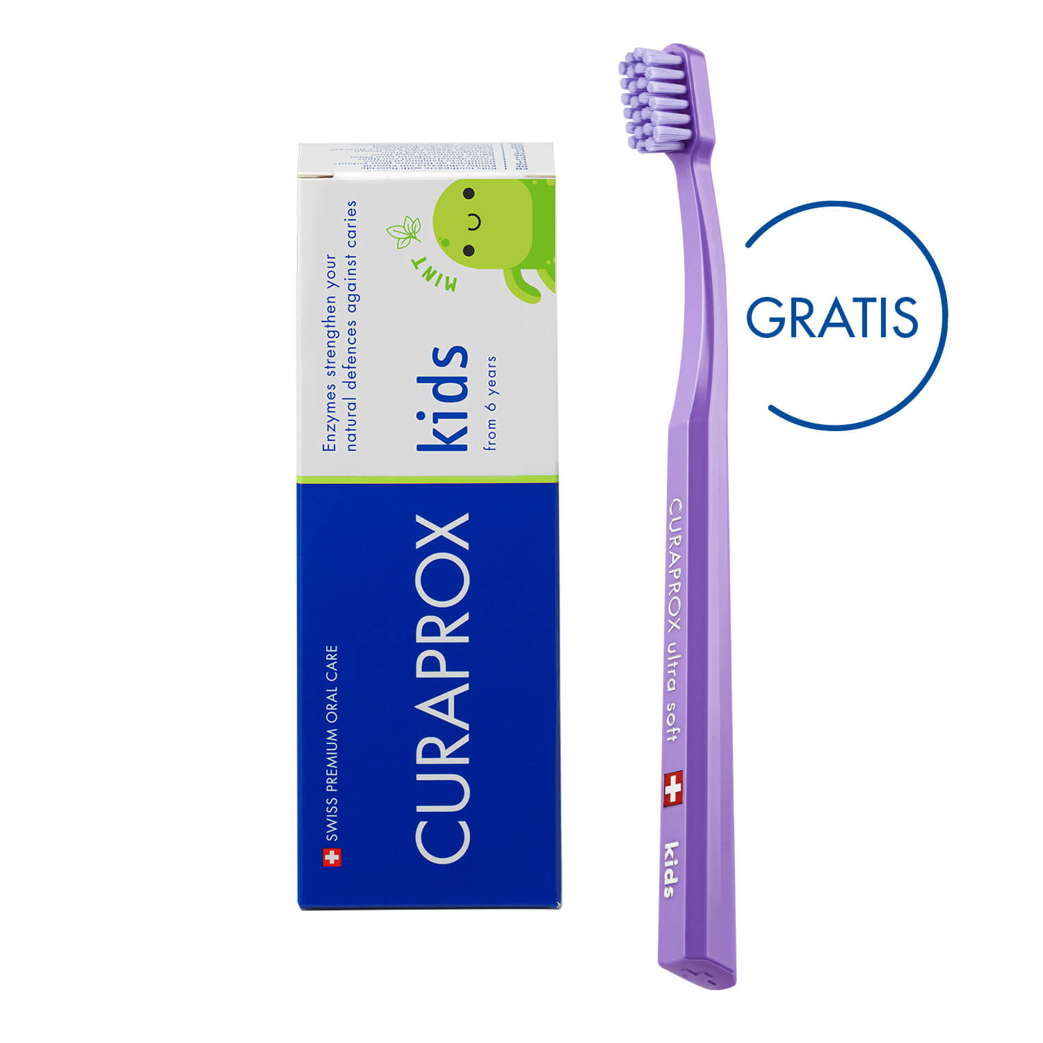 Curaprox deci.pasta za zube Menta6g,60ml+cetk.grat