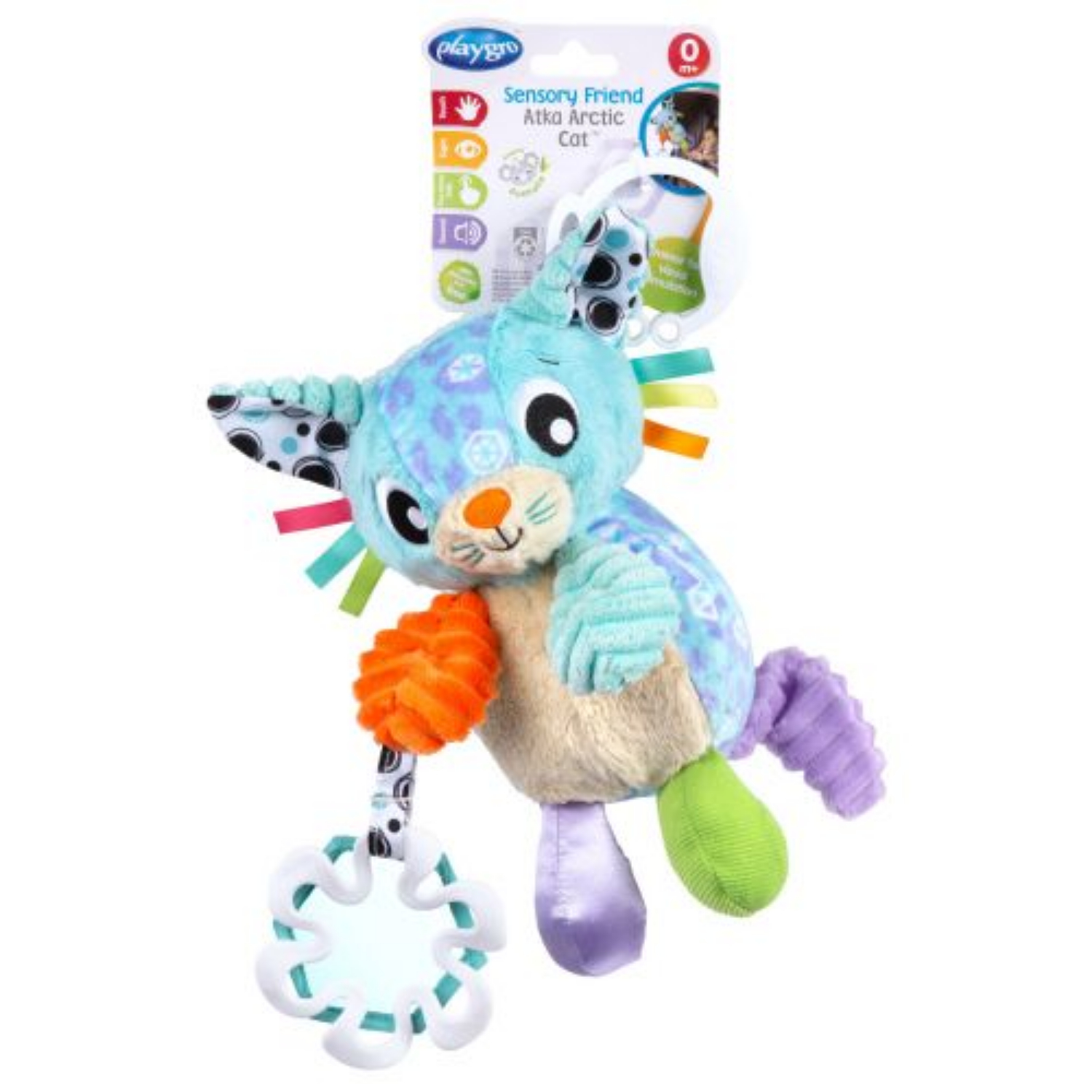 Playgro igračka glodalica u obliku mace