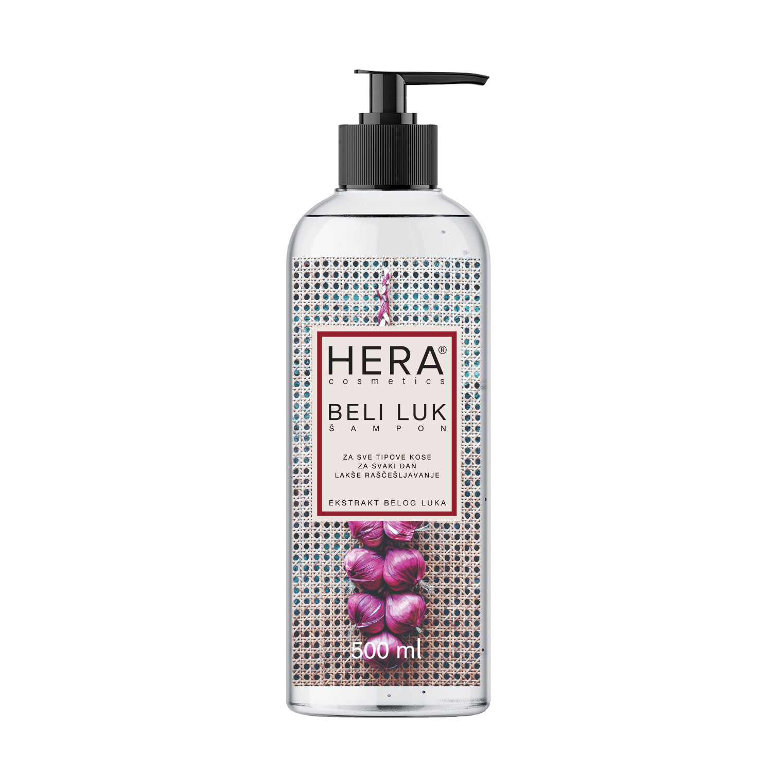 Hera šampon Beli luk 500ml 