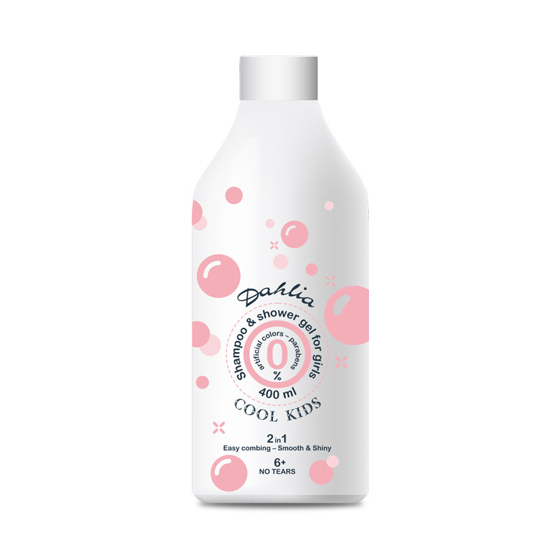 Cool Kids Shampoo&Shower gel for girls 2 in1,400ml
