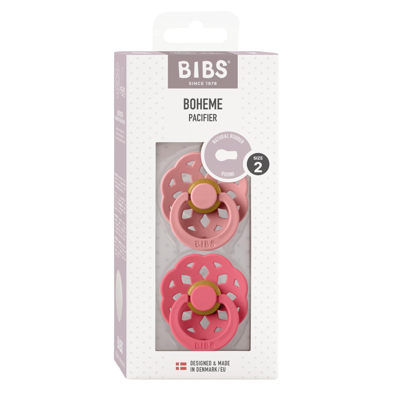 Bibs laža Boheme  Dusty pink / Coral veličina 2 