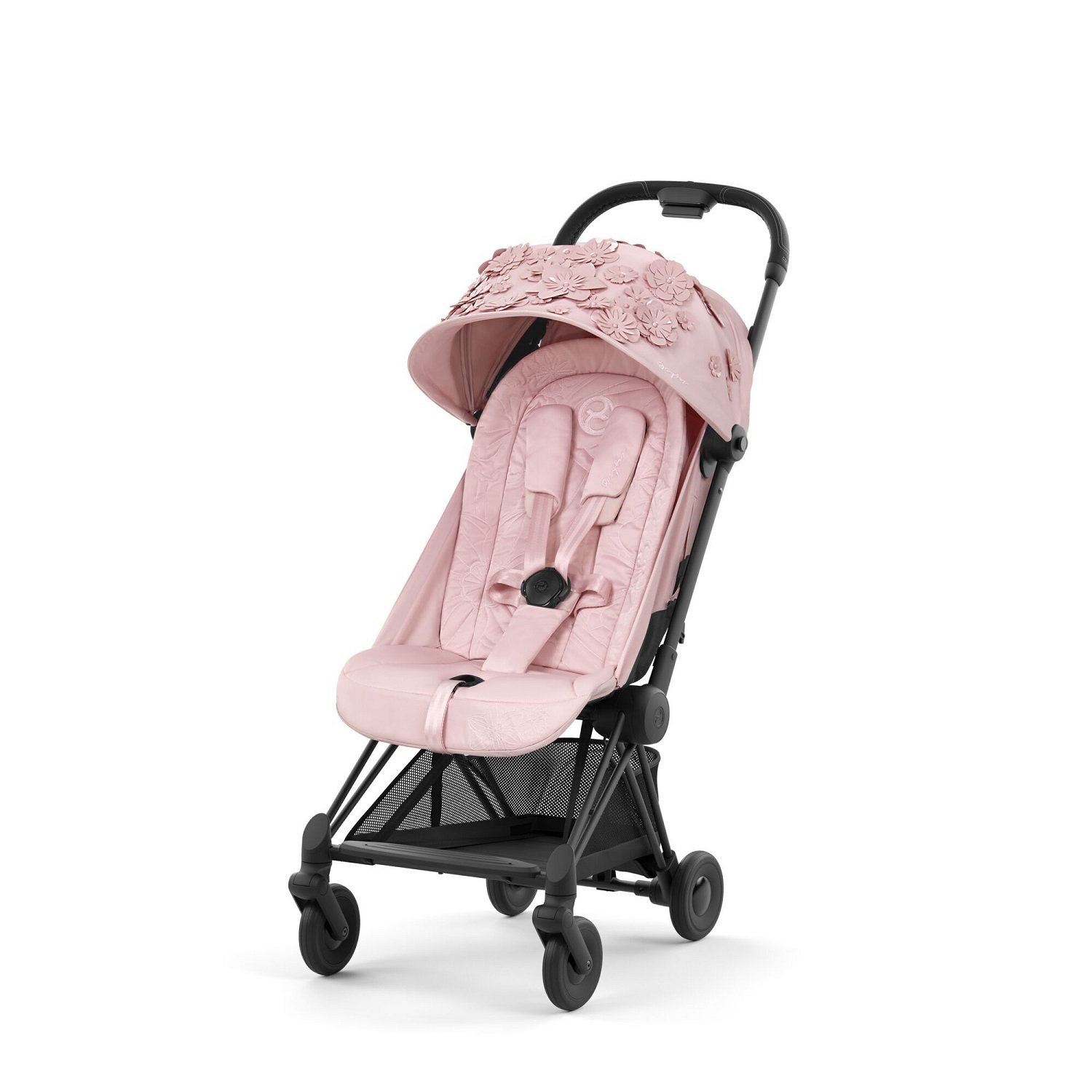 Cybex kolica Coya,Simply flowers p(matt black ram)
