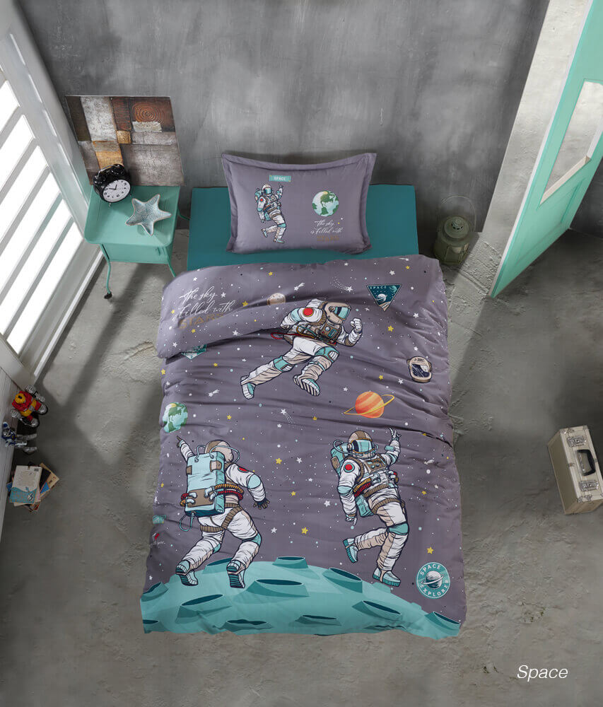Stefan posteljina Astronaut 2/1, 140x200cm 