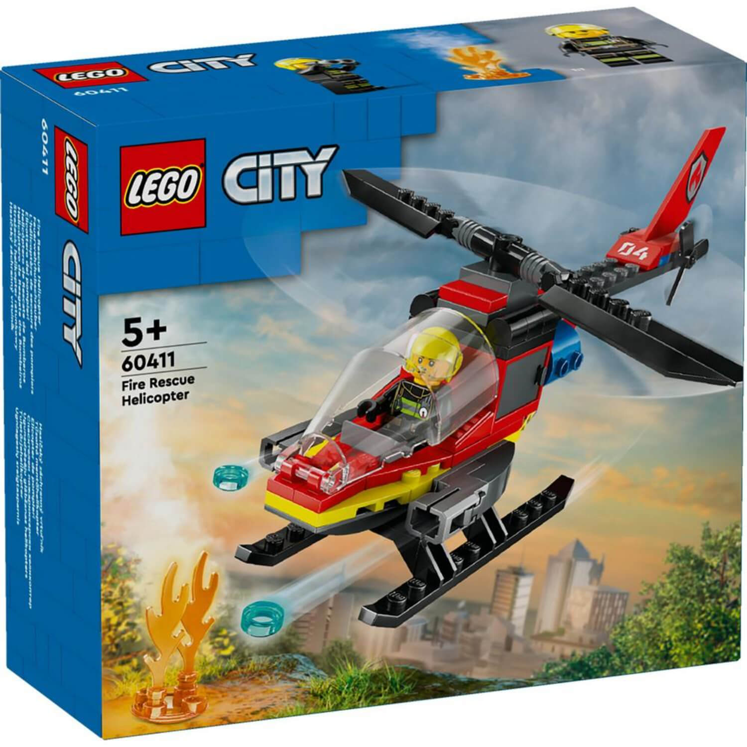 LEGO CITY FIRE FIRE RESCUE HELICOPTER