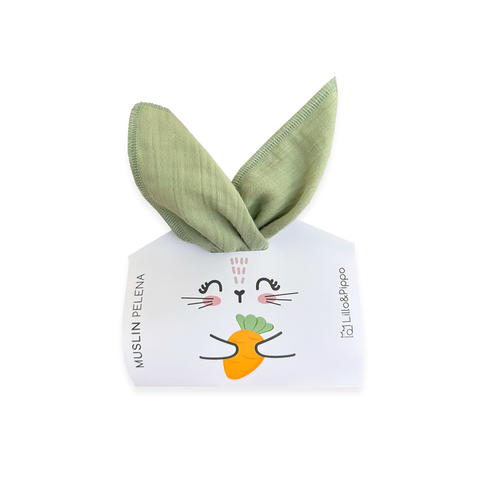 Lillo&Pippo muslin pelena Zeka