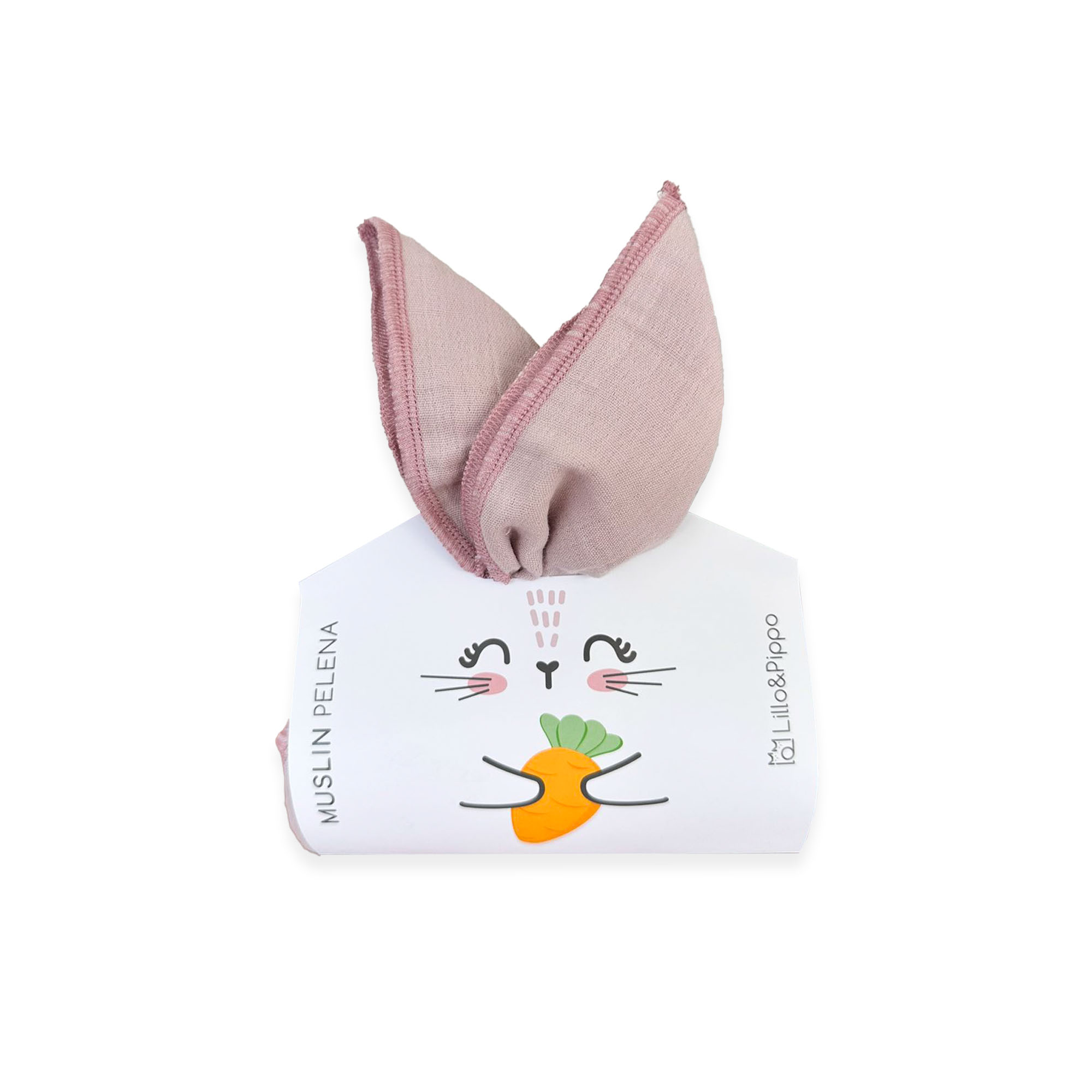 Lillo&Pippo muslin pelena Zeka