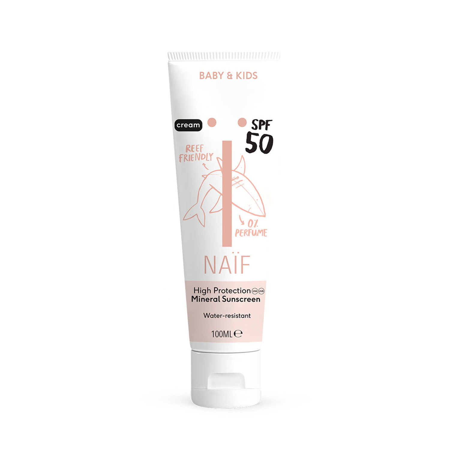 Naif krema za sunčanje za bebe i decu SPF50 100ml