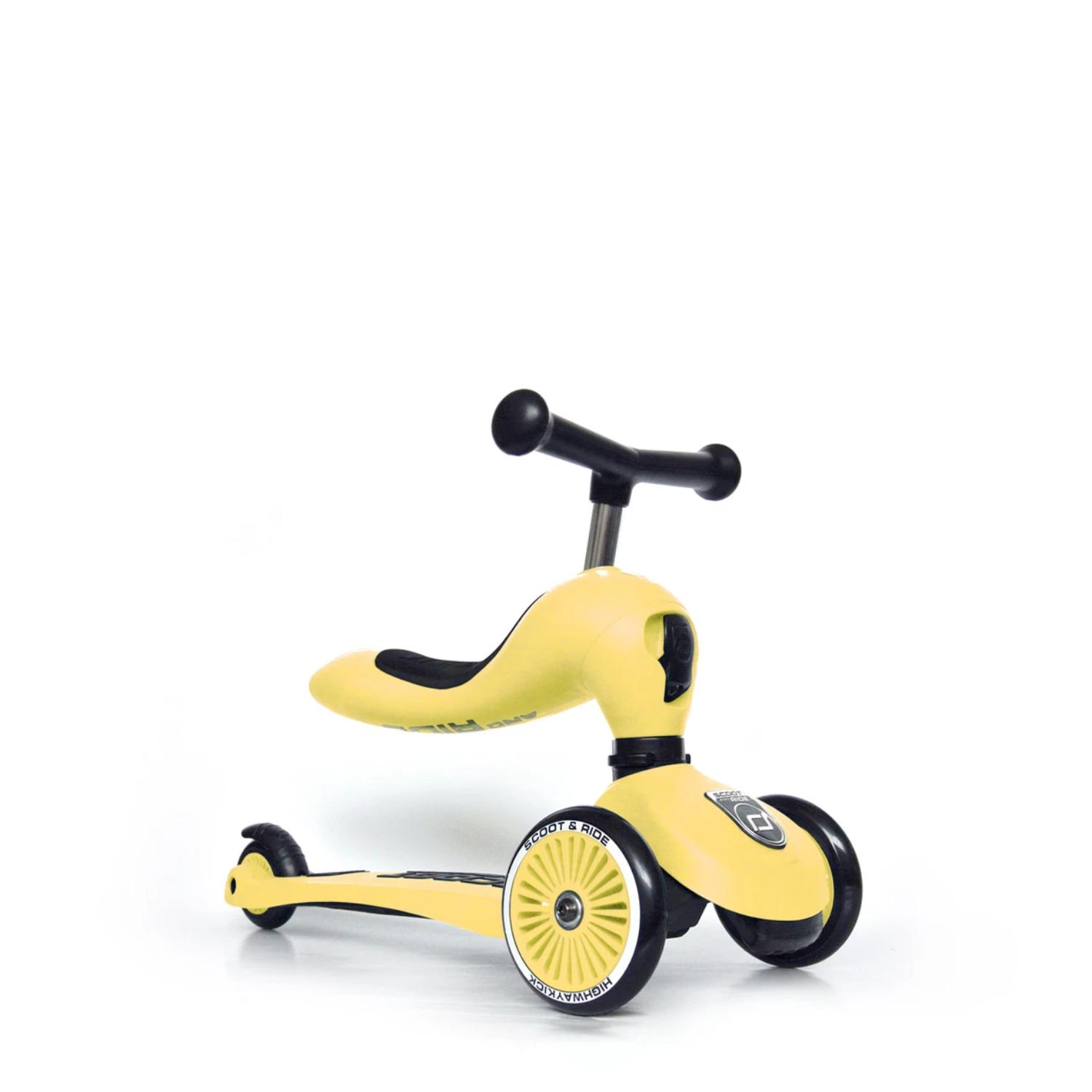 Scoot&Ride Trotinet 2u1 Highwaykick 1 Lemon 