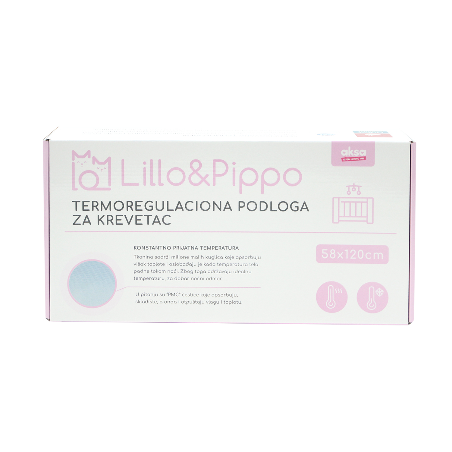 Lillo&Pippo termoregulaciona podloga 58x120 