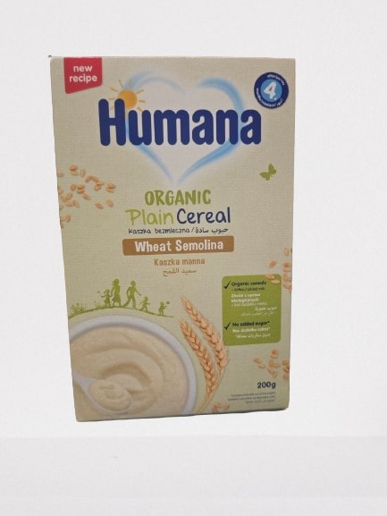 Humana organska bezmlečna ins. kaša sa grizom200g