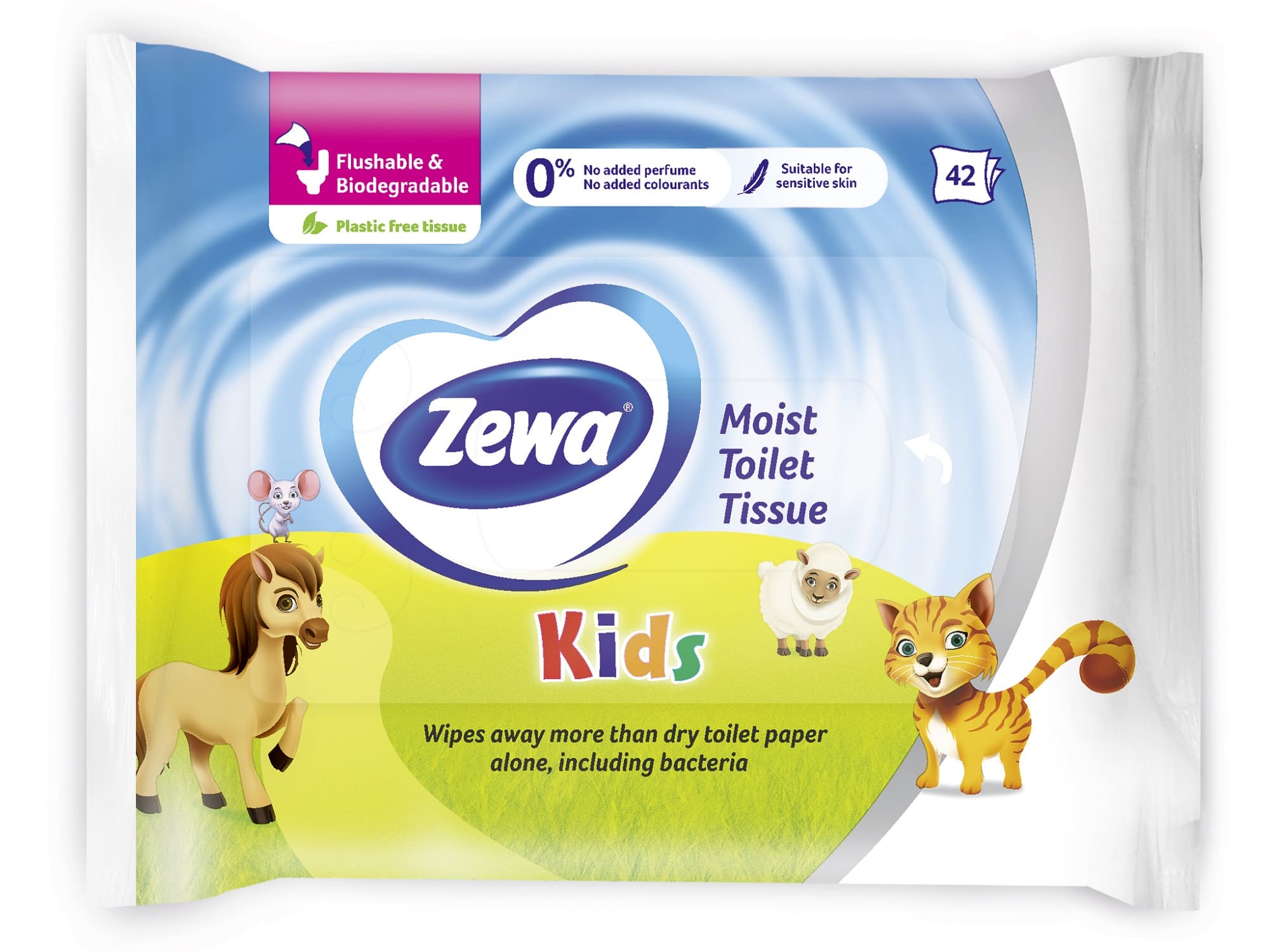 Zewa kids vlazni mirisni toaletni papir 42/1 