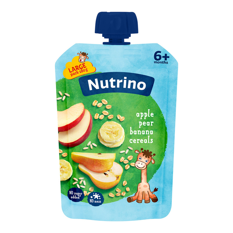 Nutrino pouch jab, kruš, ban žitarice 180g 