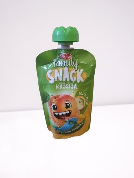 Nectar family pouch kajsija 100g 