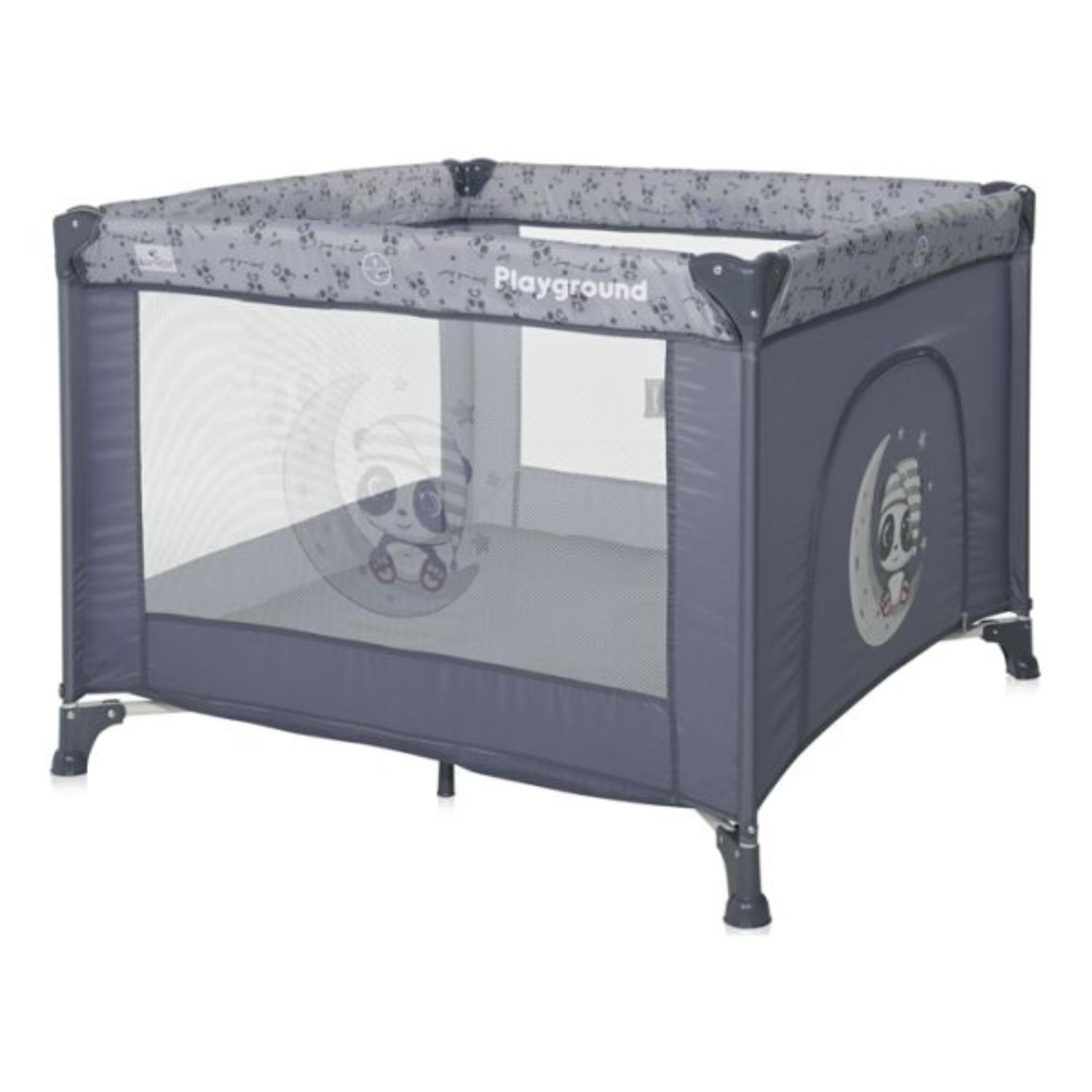 Lorelli ogradica Playground Cool Grey Pandas 